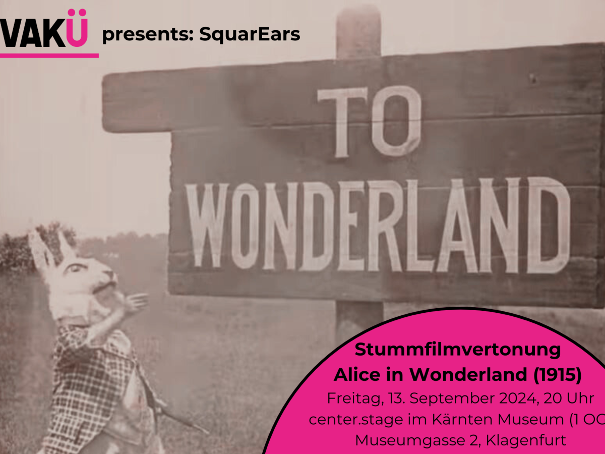 Stummfilmvertonung "Alice in Wonderland"